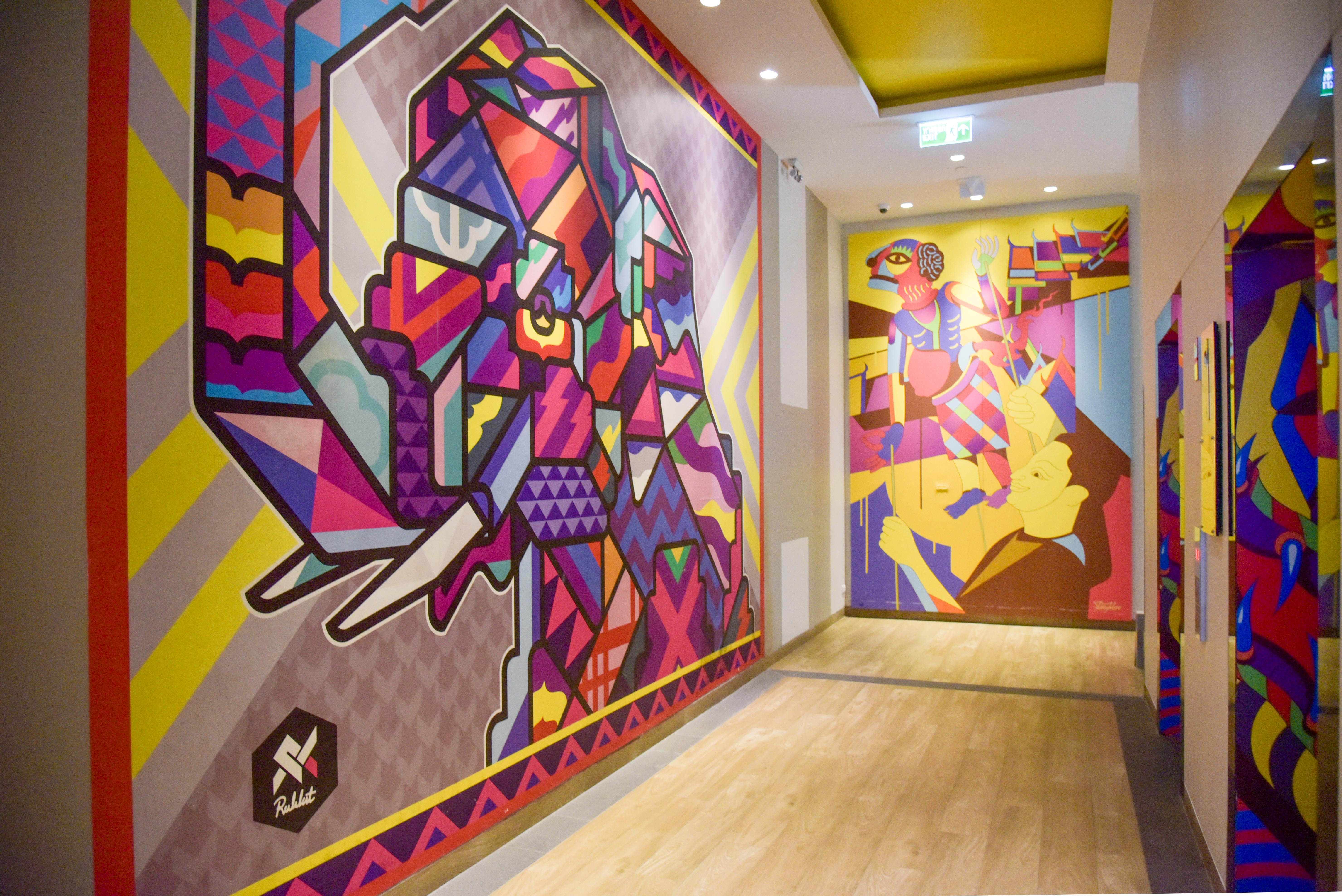 Cassia Phuket, Part Of Banyan Group Bang Tao Beach (Phuket) Esterno foto Mural by artist Alex Solomons at the hotel